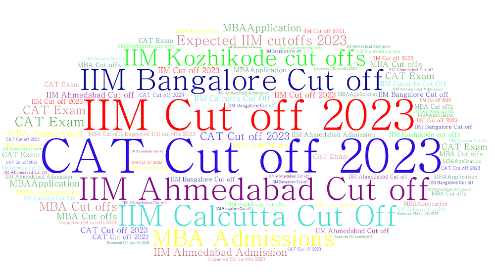 IIM Cut offs 2023. CAT Sectional cut-off IIM Cut off