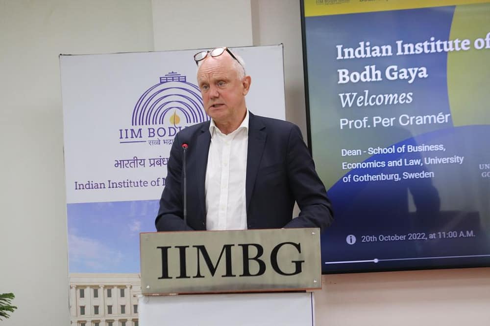 Strengthening international relations at IIM Bodhgaya Bodh Gaya