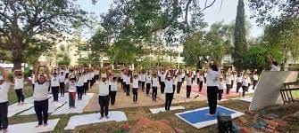 IIM Jammu celebrated the International Yoga Day International Yoga Day