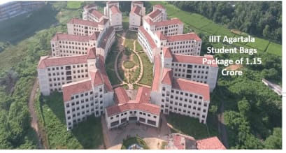 IIIT Agartala Student Bags Package of INR 1.15 Crore IIIT Agartala