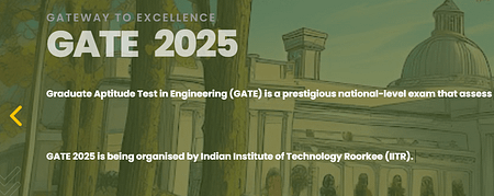 IIT Roorkee will be conducting the GATE 2025 Exam GATE 2025