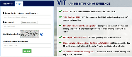 Application Stages for VITEEE VITEEE 2022 Applications
