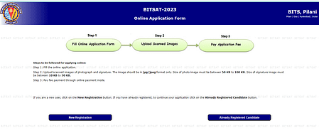 BITSAT 2023 Application Registration Date Extended BITSAT 2023