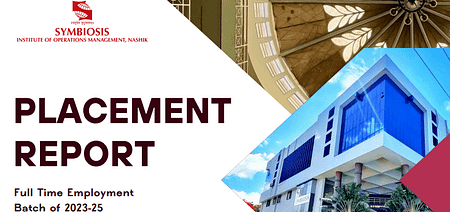 SIOM Nashik MBA Operations Management Placement 2025 SIOM Nashik placements