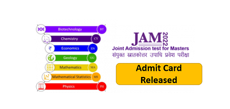 IIT JAM 2022: Exam Admit Cards Released IIT Jam 2022 admitcard-