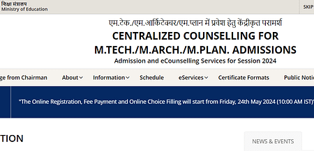 SVNIT releases CCMT 2024 counselling schedule for M Tech Admission ccmat 2024