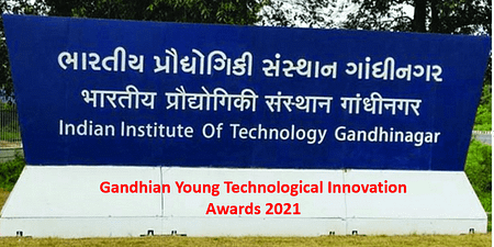 IIT GN win Gandhian Young Technological Innovation Awards 2021 IIT Ghandhi Nagar