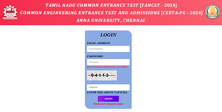 TANCET 2024 Scorecard to release Soon for MBA, MCA TANCET