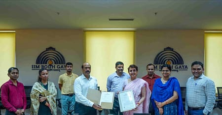 IIM Bodh Gaya Signs MoU with the Planning & Development Department of Bihar for Training of Officials Bihar Statistical System