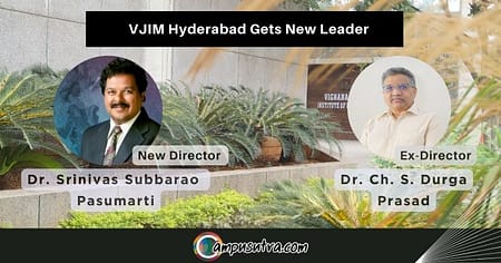 Change of leadership at VJIM, Hyderabad VJIM