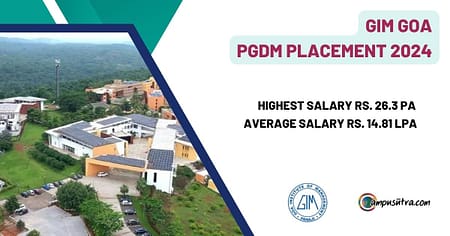 PGDM Placements 2024 at GIM Goa gim placement