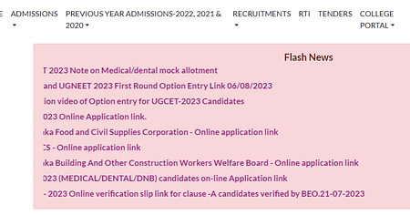 Karnataka NEET UG 2023 seat allotment result releasing Today KEA
