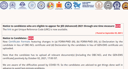 JEE Advanced 2021: Check Minimum Marks For Rank List JEE Advanced exam