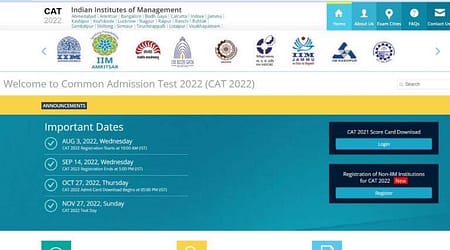 IIM Bangalore releases CAT 2022 schedule CAT 2022 Exams