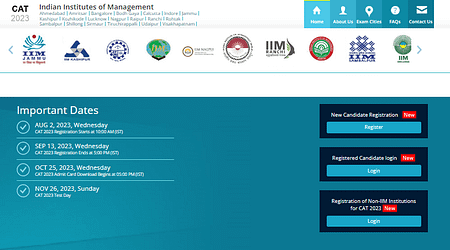 CAT 2023 exam Registrations from Aug 02, 2023 CAT 2023
