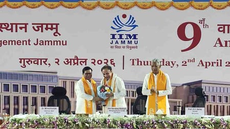 IIM Jammu Celebrates 9th Convocation IIM Jammu Convocation