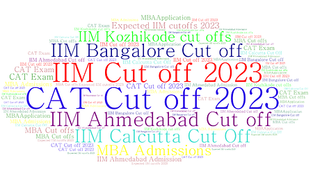IIM Cut offs 2023. CAT Sectional cut-off IIM Cut off