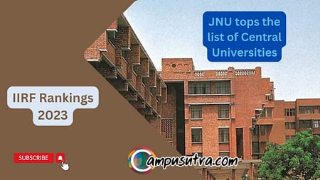 IIRF Rankings 2023 – Universities, B Schools IIRF Ranking