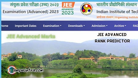 JEE Advanced 2023 shift 2: Physics difficult, Maths moderate JEE Main Marks vs Rank