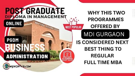 The 2 years PGDM Online Programme & PGDM BA offered by MDI for Working Professionals are gaining popularity as the next best thing. OPGDM