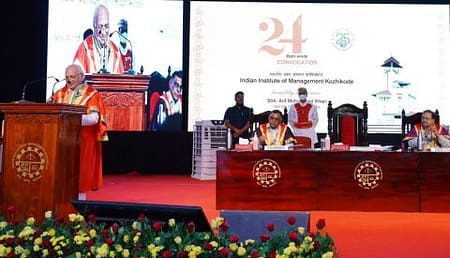 IIM Kozhikode hosts 24th convocation ceremony on the campus, 962 students graduate IIM Kozhikode