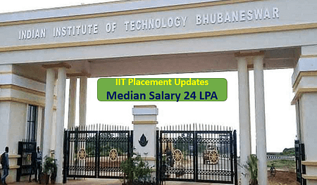 IIT Bhubaneswar Placement 2021. Median salary offered 24 LPA IIT Bhubaneshwar placement