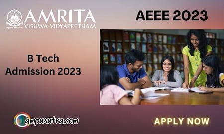 Amrita B Tech Admissions 2023. AEEE Application AEEE 2023