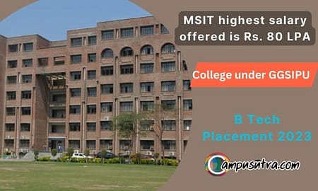 Maharaja Surajmal Institute of Technology B Tech Placement 2023 Maharaja Surajmal Institute of Technology B Tech Placement 2023