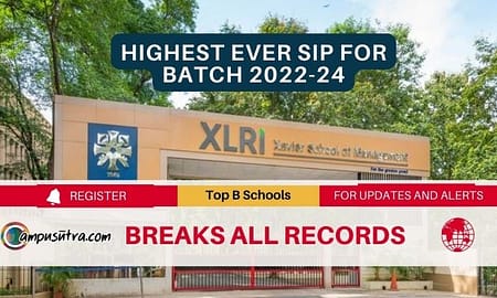 XLRI breaks all Summer Internship records, receive stipend of 7 lacs batch 2022 -2024 Breaks all records