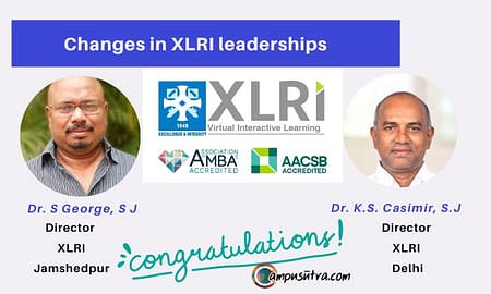 New leaderships at XLRI campuses New leaderships at XLRI campuses