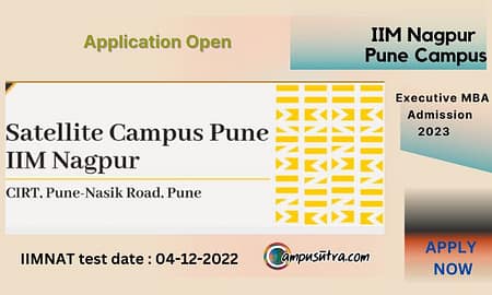 IIM Nagpur Pune Executive MBA Admission 2023. IIMNAT Executive MBA Admission 2023