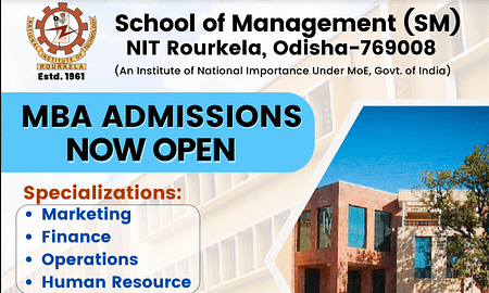 NIT Rourkela Admission 2023. MBA Application Open NIT MBA Admission