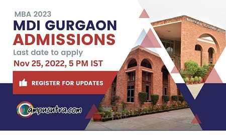 MDI Gurgaon Applications Closing Soon. Last Date Nov 25, 5 PM MDI Gurgaon APPLY