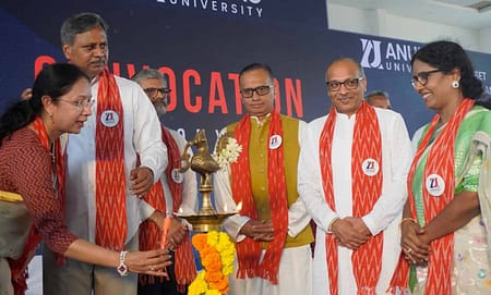 Anurag University’s Celebrates its1st Convocation Ceremony Anurag University 2024