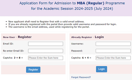 NIT Jalandhar MBA Admission 2024 NIT MBA Admission