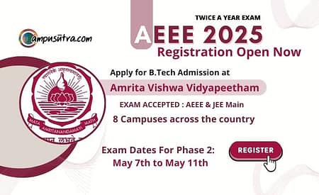 AEEE 2025 Phase 2 Started, B Tech Admission Open AEEE