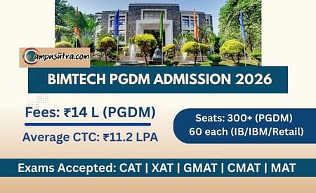 BIMTECH Opens Application for PGDM Admission 2026 PGDM Admission 2026