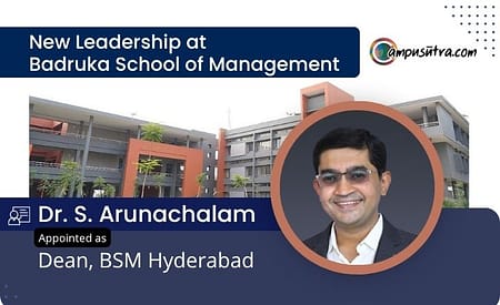 Dr. S. Arunachalam Named Dean of Badruka School of Management Badruka School of Management