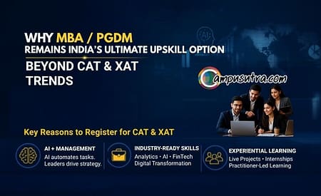 Beyond the Application Numbers : Why MBA/PGDM Remains India’s Ultimate Career Upskill Option CAT 2026