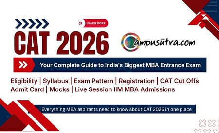 CAT 2026 Notification Released: IIM Indore Sets Exam Date for Nov 29th CAT 2026