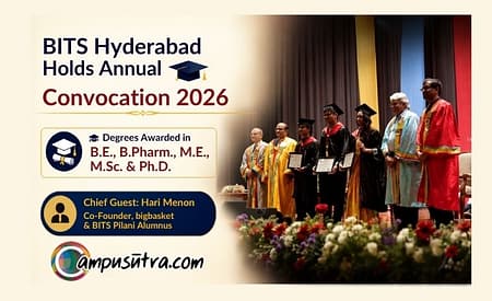 BITS Hyderabad Campus Hosts Annual Convocation Ceremony bits Convocation