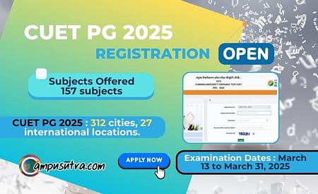 CUET PG 2025: Registration begins CUET PG examination