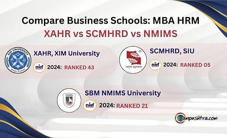 Compare Business Schools: MBA HRM – XAHR vs SCMHRD vs NMIMS SCMHRD vs NMIMS