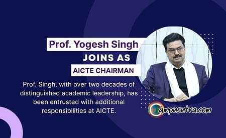 Prof. Yogesh Singh, VC of DU, Gets Additional Charge As AICTE Chairman DU VC Prof. Yogesh Singh