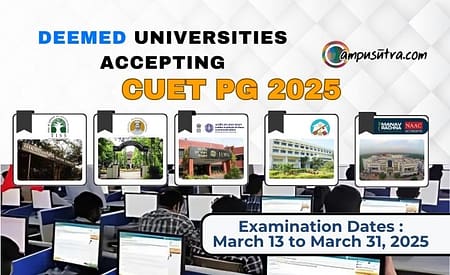 CUET PG 2025 Participating Deemed Universities Deemed Universities