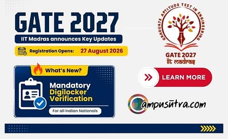 GATE 2027: IIT Madras Announces Mandatory DigiLocker Verification DigiLocker Verification
