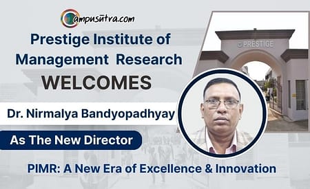 Dr. Nirmalya Bandyopadhyay Appointed Director at PIMR Gwalior PIMR Gwalior
