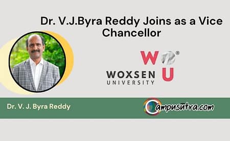 Dr. V.J.Byra Reddy Joins as a Vice Chancellor at Woxsen University Vice Chancellor at Woxsen University