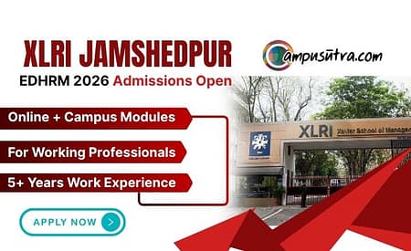 XLRI EDHRM Admission 2026, Application Open EDHRM 2026 Admissions
