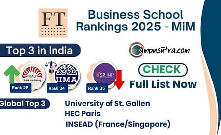 FT Business School Rankings 2025 – MiM : University of St. Gallen reclaims top place FT Business School Rankings 2025